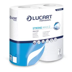 9 Packs of 2 Strong Maxi Multipurpose Rolls of 88 Sheets Lucart