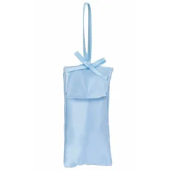 12 szatén tasak cukrozott mandulához, hogy különböző színekben lógjon