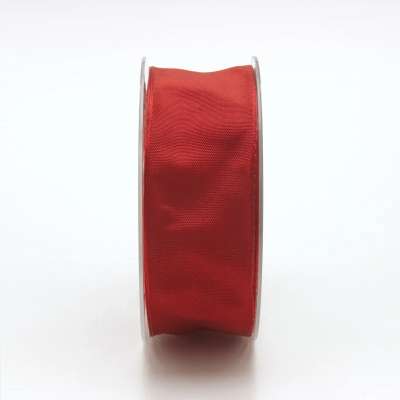 Nastro Tessuto Cangiante Rosso