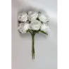 36 Mini Roses with Pistils in Various Colors