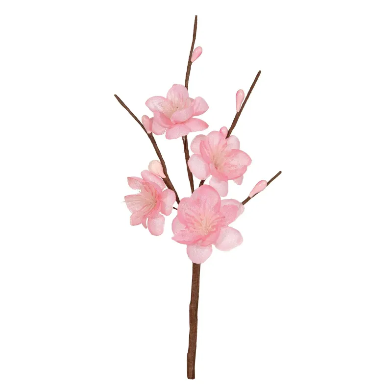 12 Colher Flores de Pêssego Rosa cm. 19