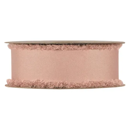 Pigalle Ribbon Fringed Antique Pink mm.35x10 mt
