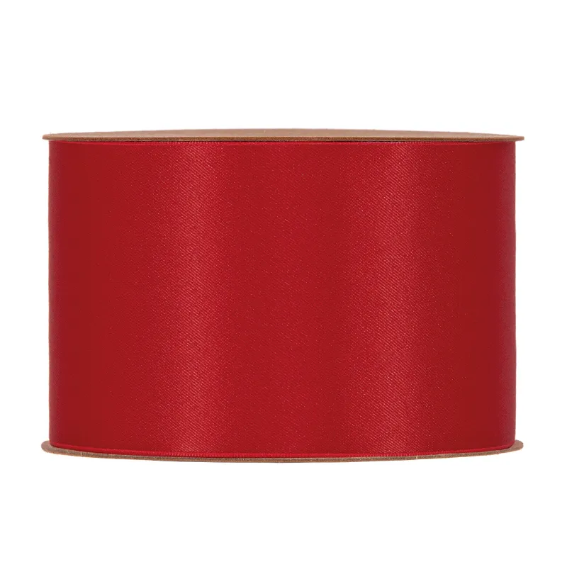 Red Recycled PET Woven Tape
