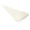 10 Coni Porta Riso e Confetti Goffrato Bianco