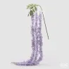 Rama de glicina caída EDG Blanco y Lavanda en dos tamaños, ideal para decoraciones y accesorios