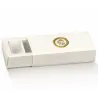 10 Hot-Stamped Communion Boxes with Sugared Almonds Drawer in Two Sizes