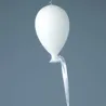 Palloncino Bianco in Vetro cm.13 h