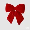 Red Velvet Bow for Decorations and Decorations in Four Sizes EDG