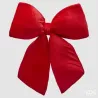 Fiocco in Velluto Rosso per Addobbi e Decorazioni in Quattro Misure EDG