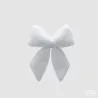 White Velvet Bow cm.30x28 EDG