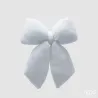 Fiocco in Velluto Bianco per Addobbi e Decorazioni in Tre Misure EDG