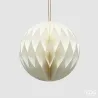 Sfera Origami EDG cm.10 bianco panna