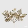 Ramo Felce Oro Metallizzato con Glitter cm. 46 EDG