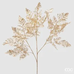 Gold Fern Branch cm.100 EDG για Βάζα και Διακοσμήσεις