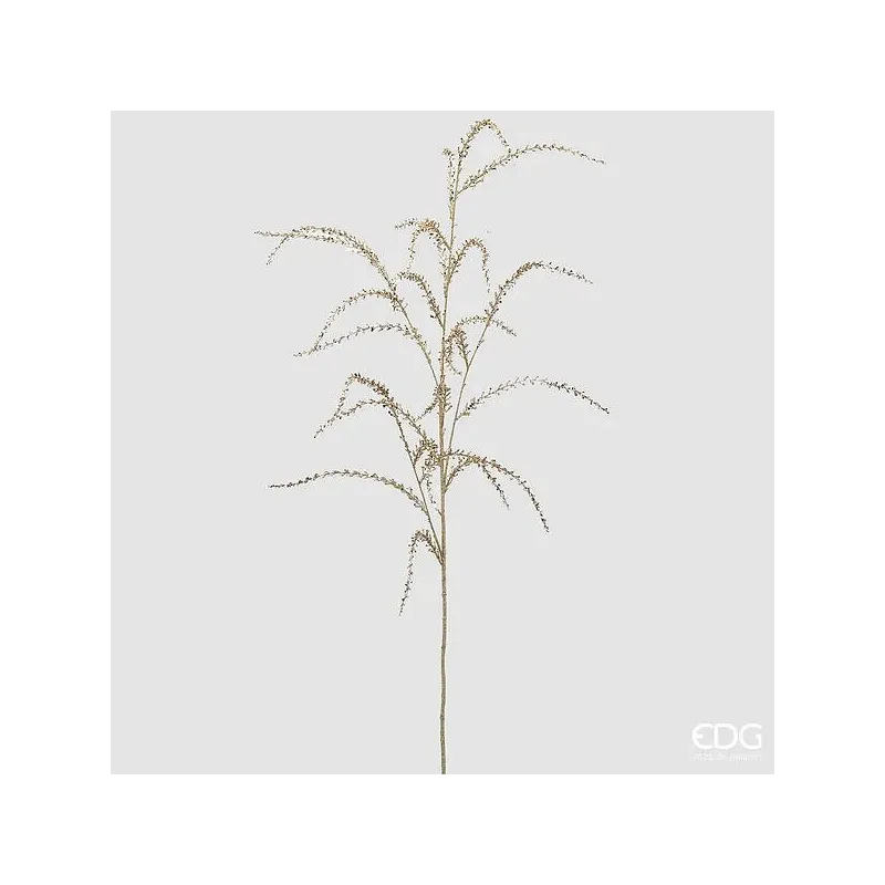 Rama de Amaranthus Purpurina Dorada cm.138 EDG para Jarrones y Decoraciones