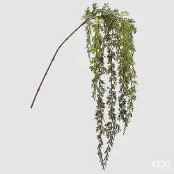 Decoração de galhos caindo pinho verde comprimento cm.140 EDG