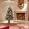 Snow-Covered Merano Pine Tree with EDG Led