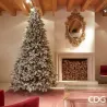 Snow-Covered Merano Pine Tree with EDG Led