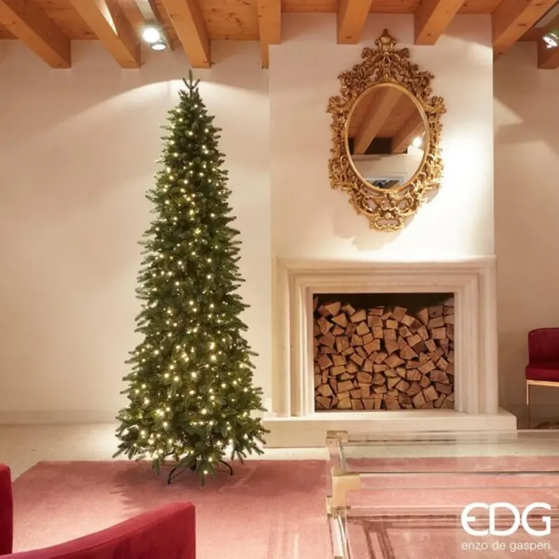 Slim Pine Tree with Mini Led EDG cm.240