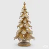Gold Poly Pine Tree with Pearls Cm. 46 EDG