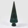 Décoration conique en origami de pin en trois couleurs cm. 37x110 h EDG