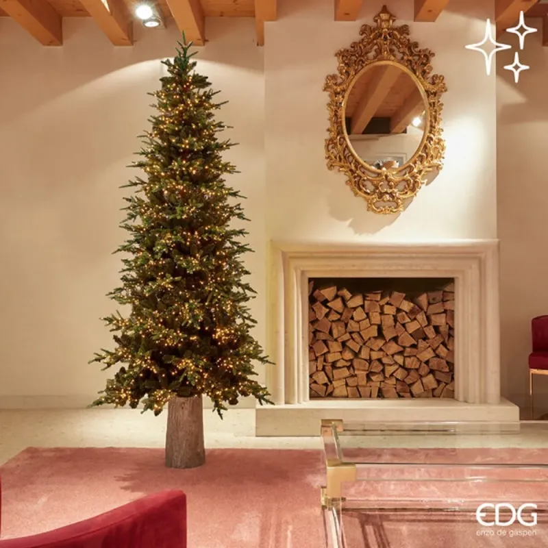 Luxury New Slim Tree with EDG Led cm.240
