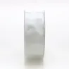 Cored iridescent fabric ribbon
