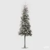 Albero Pino Superneve con Base in Metallo cm.97/132 h EDG
