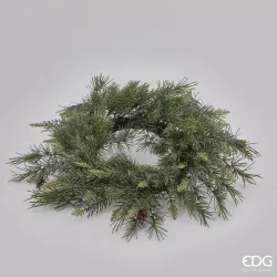 Pine Green Crown Mix with Pine Cones cm.53 EDG