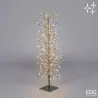 Bright Black Beech Tree with 400 LEDs h.120 cm.