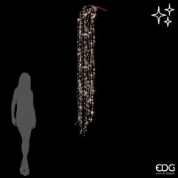 Könnyű kaszkád 40 vezetékkel és 1120 LED-del cm.240 EDG