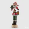 Santa Claus with Water Sphere and Lantern cm.50 with Led and EDG Music