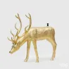 Base pour arbre de Noël en or cerf cm. 140 EDG