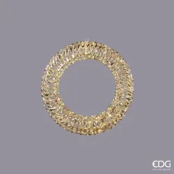 Gouden kroon diameter 50 cm en 600 MicroLed EDG