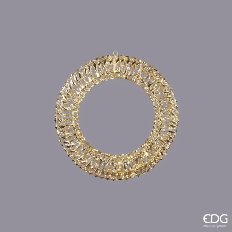 Gold Crown Diameter 50 cm and 600 MicroLed EDG