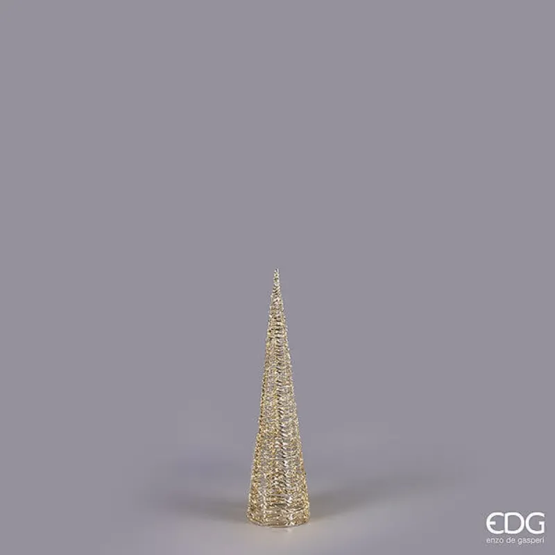 Gold Cone Shaft dm.30x120h with 720 MicroLed EDG