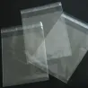 Sacos transparentes com aba adesiva