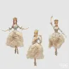 Ballerina Decoration cm.17 in Four Colors EDG