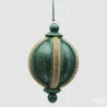 Sfera Jewel Rosso e Verde cm.10x16 h EDG
