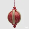 Sfera Jewel Rosso diametro cm.10x16 h EDG