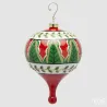 Spinning top Tirolo decoration in two sizes EDG