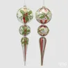 Melted Holly Assorted Decoration cm. 38 EDG