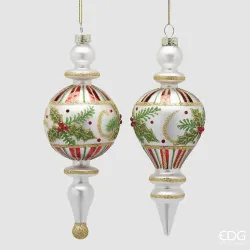 Ozdoba z ostrokrzewu w dwóch rozmiarach EDG