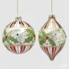 Fused Holly Ball Assorted in Two EDG Sizes