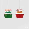 Decoro Cupcake Clay Multicolor Assortito cm.6,5 EDG