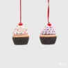 Decoro Cupcake Clay Multicolor Assortito cm.8 EDG