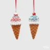Assorted Clay Ice Cream Decoration cm.13 EDG