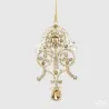 Decoro Damasco Oro con Gemme cm.13 EDG | ChartaRè