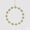 Gold Diamond Crown Decoration cm.10 EDG