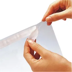 100 celofánových sáčků s lepicí klopou v různých velikostech, ideální pro potraviny a rychlé a profesionální balení